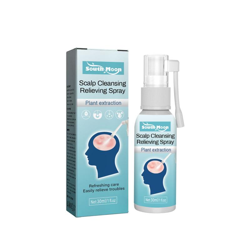 Scalp Cleansing Spray Plant Extraction Hair Care Repairing Spray