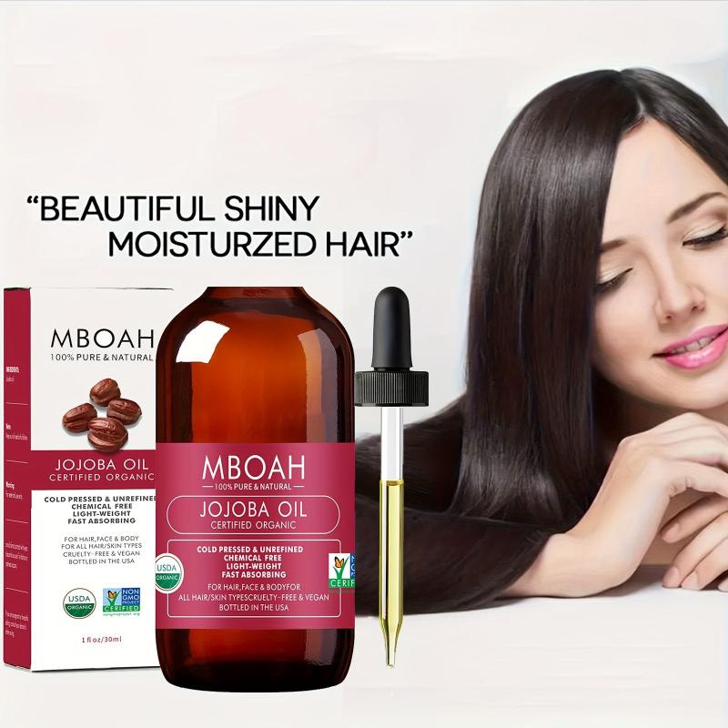30ml Jojoba Hair Care Oil 100% Natural Cold Pressed Unrefined Hexane Free