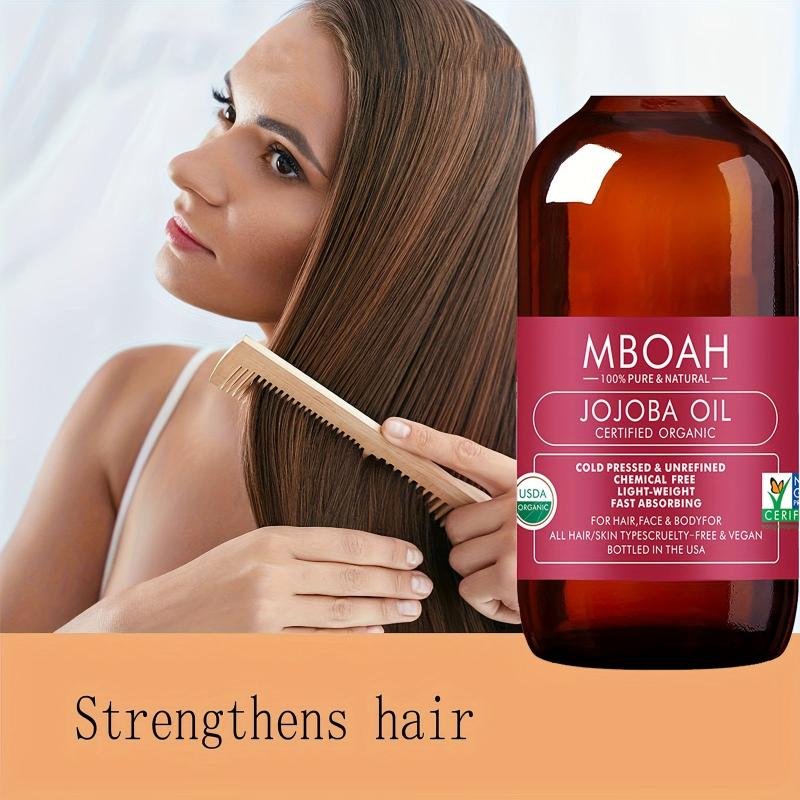30ml Jojoba Hair Care Oil 100% Natural Cold Pressed Unrefined Hexane Free