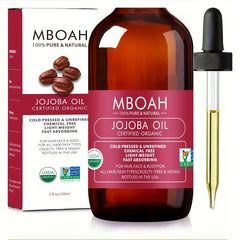 30ml Jojoba Hair Care Oil 100% Natural Cold Pressed Unrefined Hexane Free