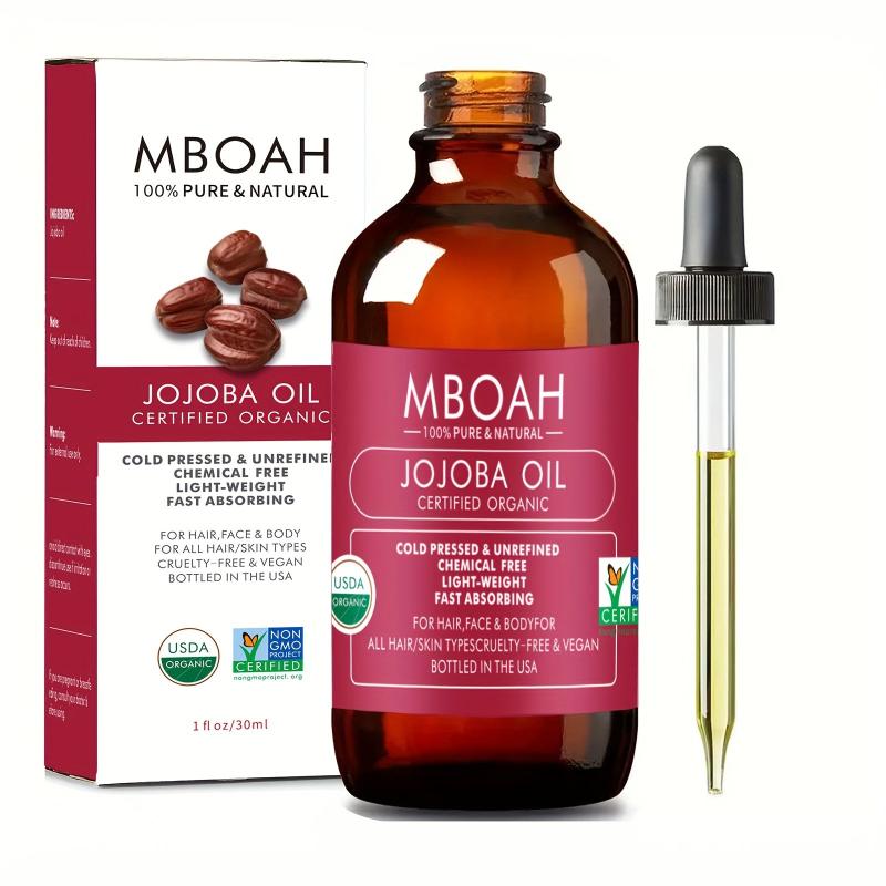 30ml Jojoba Hair Care Oil 100% Natural Cold Pressed Unrefined Hexane Free