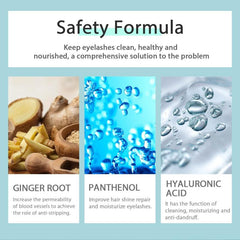100ml Eyelash Shampoo Eyelash Cleaning Foam Shampoo
