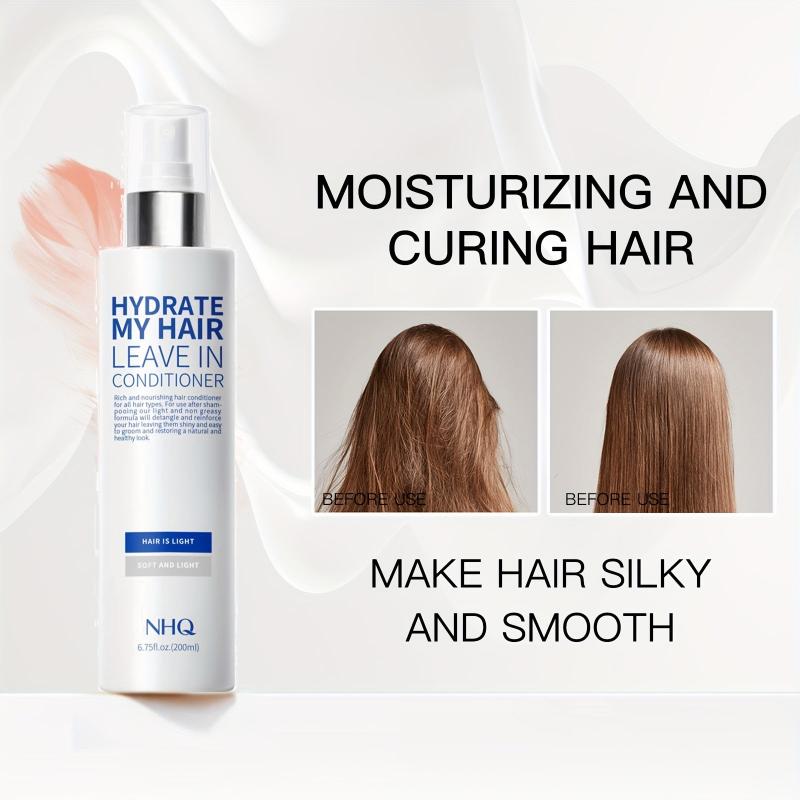 Hydrate Hair Leave In Conditioner Spray for Dry Damaged Hair