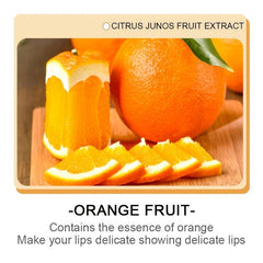Moisturizing Vitamin C Lip Balm Fresh Orange Essence 2.7g