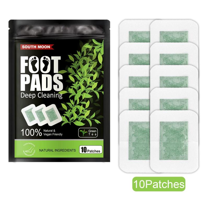 Foot Pads Natural Cleaning Easy To Use & Feel Better Relaxation 10 Patches