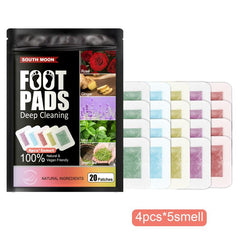 Foot Pads Natural Cleaning Easy To Use & Feel Better Relaxation 10 Patches