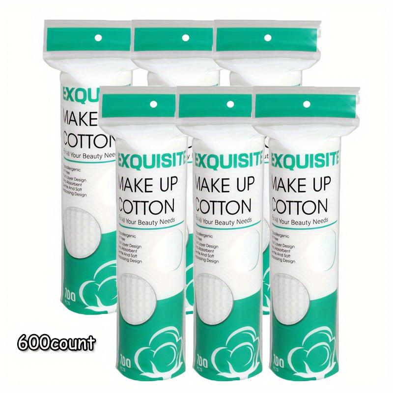300 Count Natural Makeup Remover Facial Pads Soft Hypoallergenic Wipes