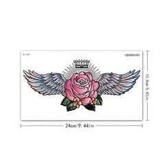 Waterproof Temporary Fun Tattoo Waist Tattoo Cover Scar Female Tattoo