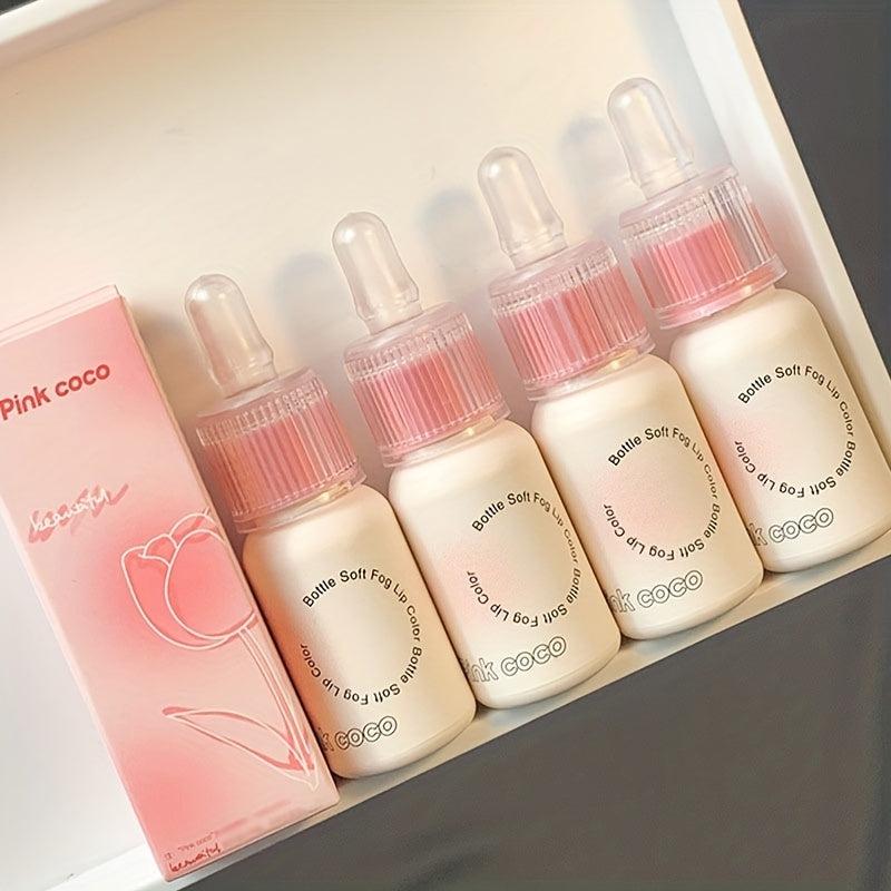 Small Milk Bottle Mirror Lip Glaze Water Gloss