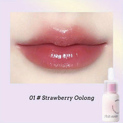 Small Milk Bottle Mirror Lip Glaze Water Gloss
