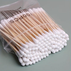 Disposable Cotton Swabs Double Round Tip - Pack of 10000