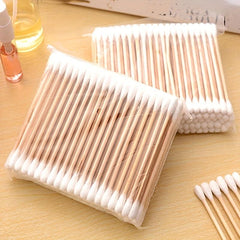 Disposable Cotton Swabs Double Round Tip - Pack of 10000