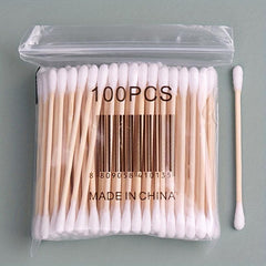 Disposable Cotton Swabs Double Round Tip - Pack of 10000
