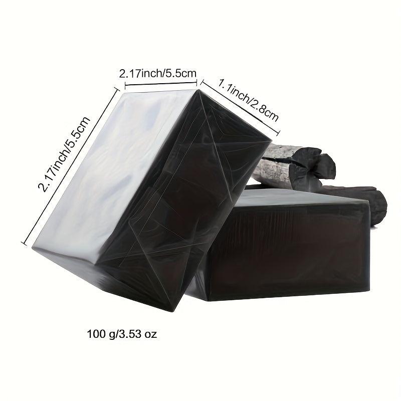 Bamboo Charcoal Soap Cleansing Face Body Skin Care Fresh Taste Soap