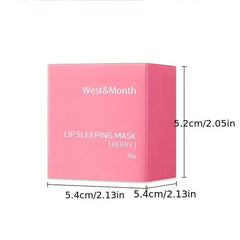 Exfoliating Lip Scrub Mask with Lip Brush