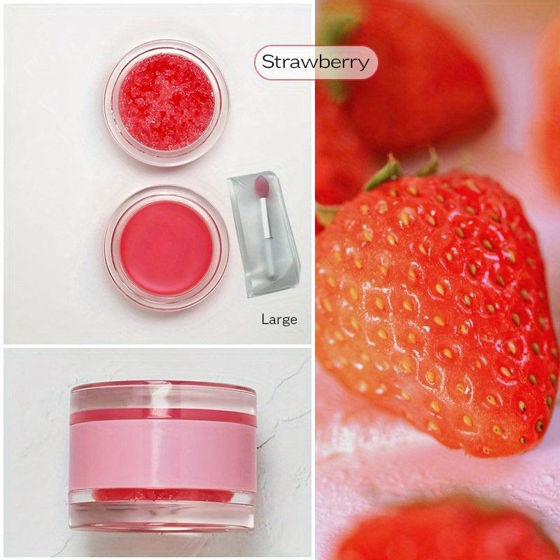 Lip Mask And Scrub Cream Moisturizing Revitalizing Intensive
