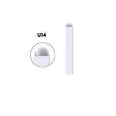 10PCS Eyebrow Lip Eye Hand Blades Tattooing Needle Set