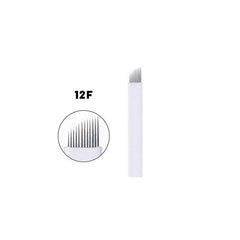 10PCS Eyebrow Lip Eye Hand Blades Tattooing Needle Set