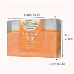Organic Turmeric Soap Bar 150g - Gentle Soap for Smooth Skin