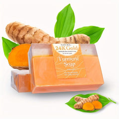 Organic Turmeric Soap Bar 150g - Gentle Soap for Smooth Skin