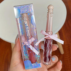 Bowknot Mirror Lip Gloss Hydrating Plumping Long Lasting Lip Stain