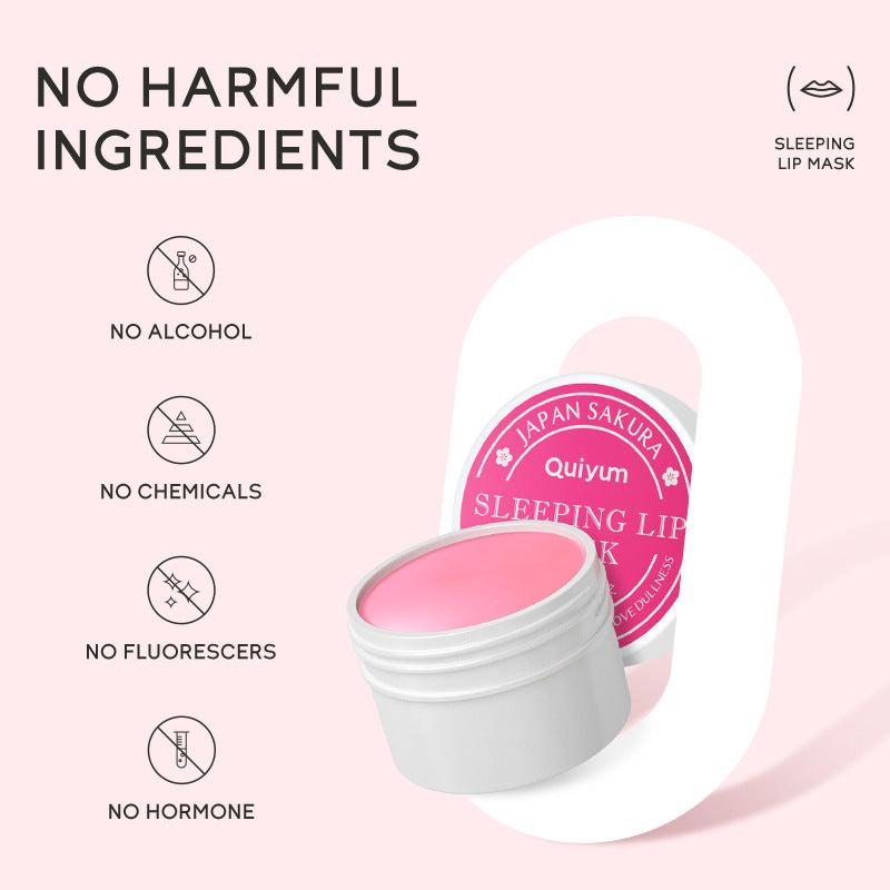 Sakura Lip Sleeping Mask Cherry - Ideal Gift for Halloween & Christmas