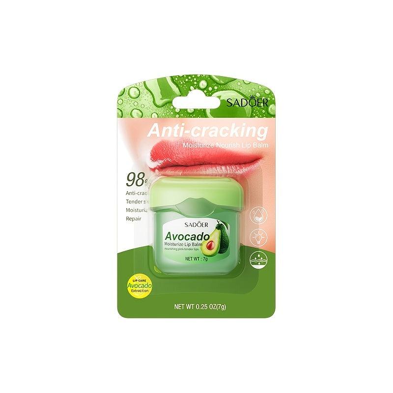 Honey Avocado Peach Lip Balm Hydrating & Soothing