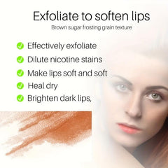 Coffee Lip Scrub Exfoliator & Brightening Polish for Dark Lips