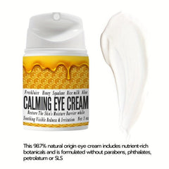 1Oz Bee Honey Calming Eye Cream with Aloe & Rice Milk