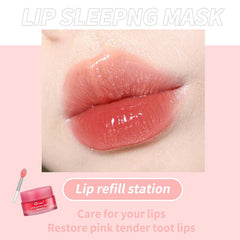 Night Lip Gloss Cream Reduce Aging Care Mask