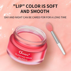Night Lip Gloss Cream Reduce Aging Care Mask