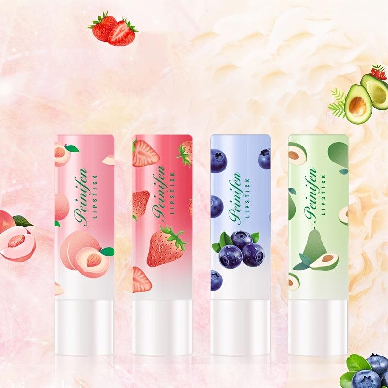 Fruit Flavor Moisturizing Lip Balm Nourishes & Hydrates Lips