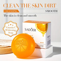 Vitamin C Soap Organic 100g Face & Body Exfoliate Moisturize