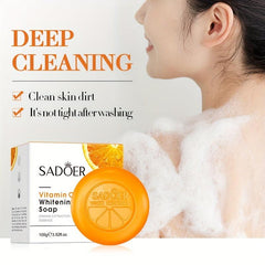 Vitamin C Soap Organic 100g Face & Body Exfoliate Moisturize