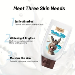 Donkey Milk Body Lotion 160g Moisturizes & Brightens with Vitamin C