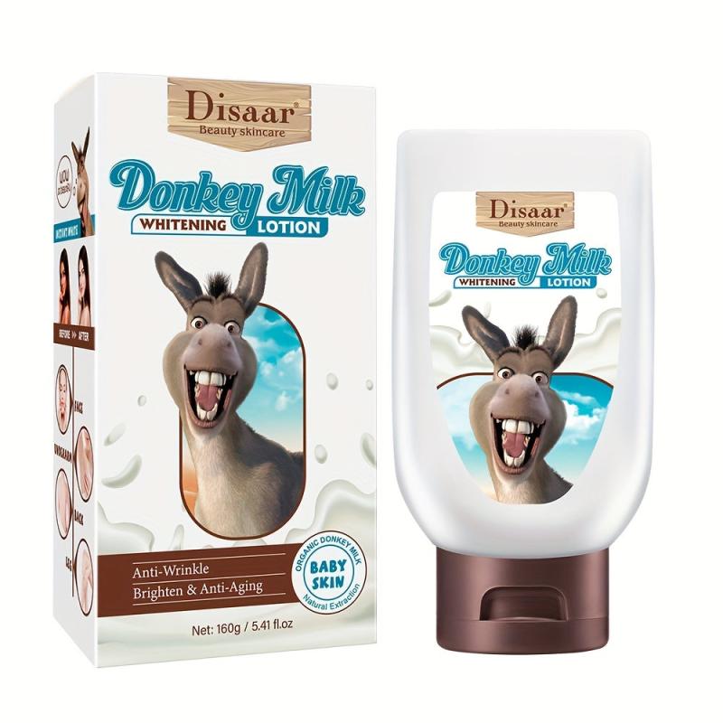 Donkey Milk Body Lotion 160g Moisturizes & Brightens with Vitamin C