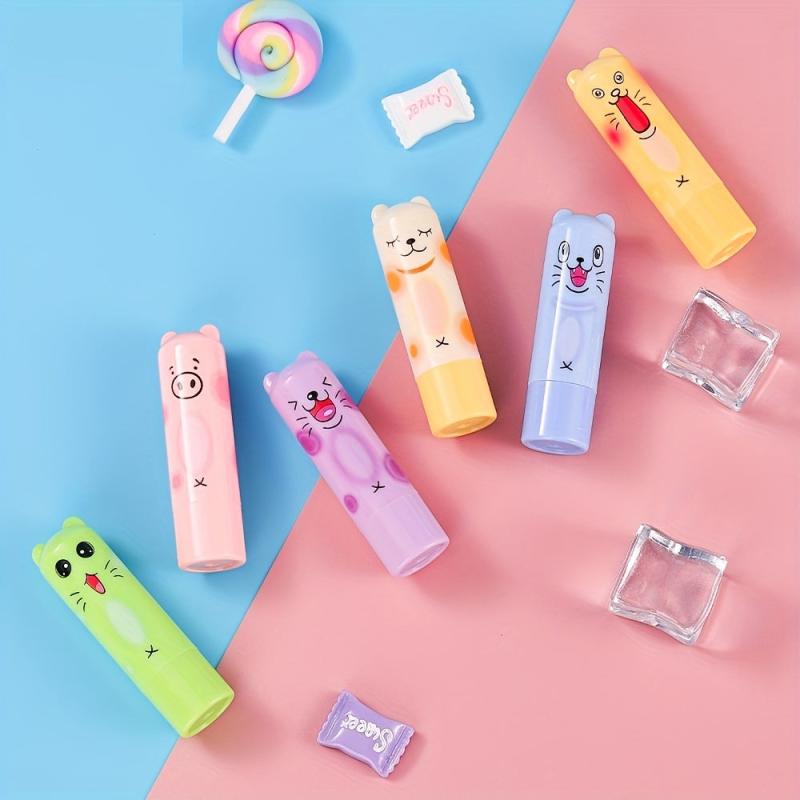 6-Piece Lip Balm Set Hydrating & Soothing