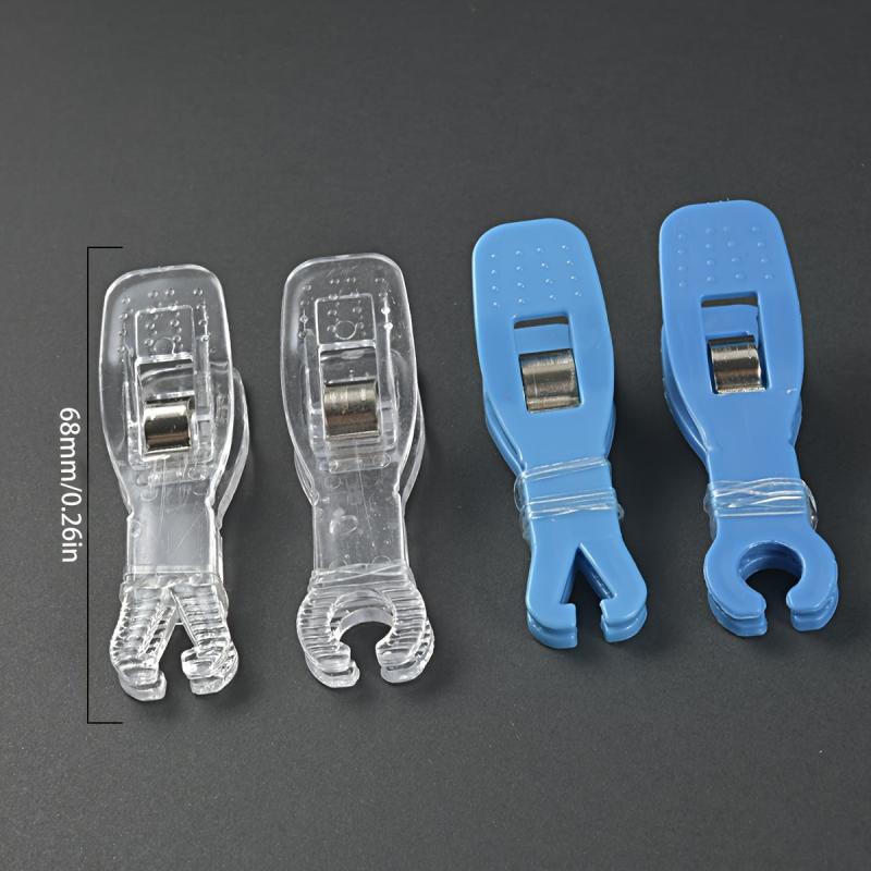 Acrylic Piercing Clamp Triangle Clips with Tools for Easy Piercing