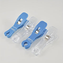 Acrylic Piercing Clamp Triangle Clips with Tools for Easy Piercing