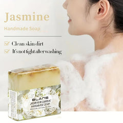 Jasmine Flower Essential Face Soap - Cleansing, Moisturizing, Rejuvenating
