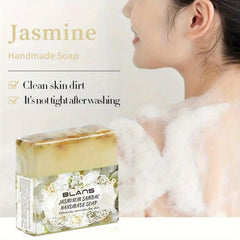 Jasmine Flower Essential Face Soap - Cleansing, Moisturizing, Rejuvenating