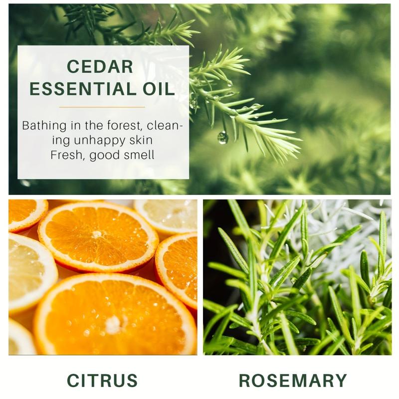 Cedar Rosemary Facial Scrub Soap For Men