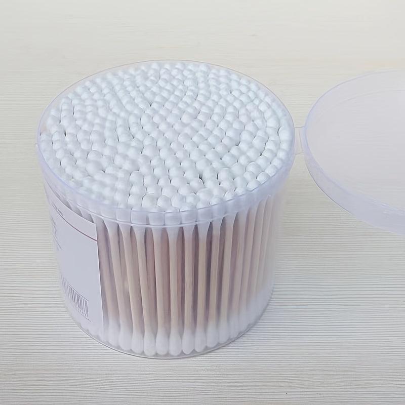 Biodegradable Bamboo Swabs 300pcs Double-ended Stick Box Makeup Ears Cleaning