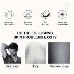 Men's Cologne Soap for Face & Bath