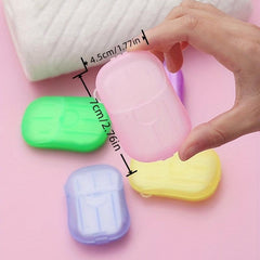 20 Pcs Portable Soap Tablets Travel Essential Hand Washing Tablets