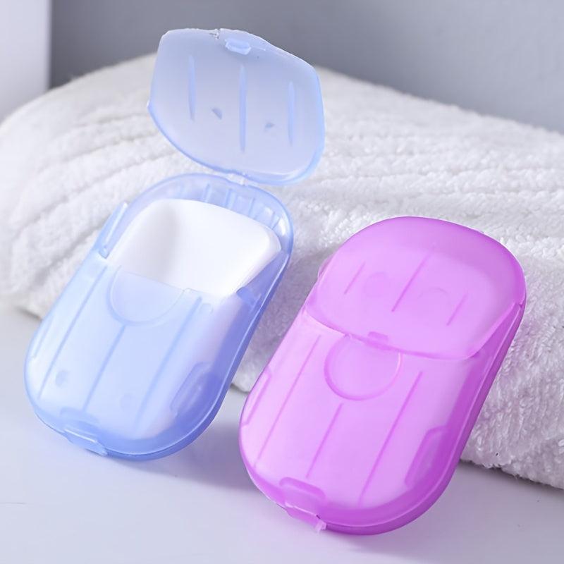 20 Pcs Portable Soap Tablets Travel Essential Hand Washing Tablets