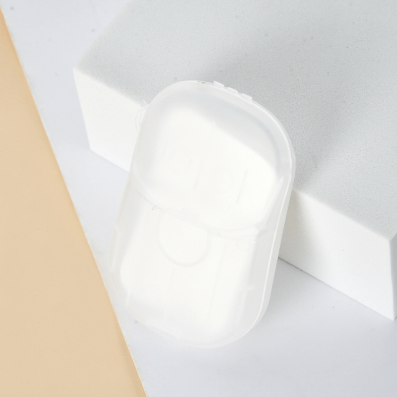 20 Pcs Portable Soap Tablets Travel Essential Hand Washing Tablets