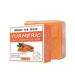 2pcs 100g Ginger Soap Facial Cleansing Bath Soap Ginger Soap Fragrant Soap