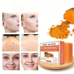 2pcs 100g Ginger Soap Facial Cleansing Bath Soap Ginger Soap Fragrant Soap
