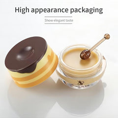 Mini Bee Balm Lip Balm Honey Pot Hydrating Moisturizing